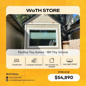 Pacifica Tiny Homes - 18ft Tiny Victoria Tiny House on Wheels