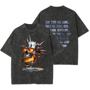 Final Rebellion The Creed Acid Wash T-shirt