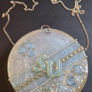 Circle Cross Body Handmade Purse