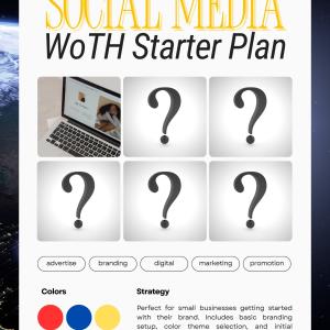 WoTH Marketing - Starter Plan (Social Media)