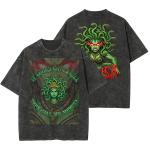 Medusa Acid Wash T-Shirt