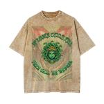 Medusa Acid Wash T-Shirt