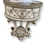 Vintage French Provincial Side Table with Drawer