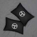 Minimal Geometric Trypto Lumbar Pillow