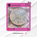 ✨ Luxury Handmade Resin Compact Purse ✨