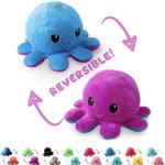 TeeTurtle Reversible Octopus 4 Inch Flip Plushie